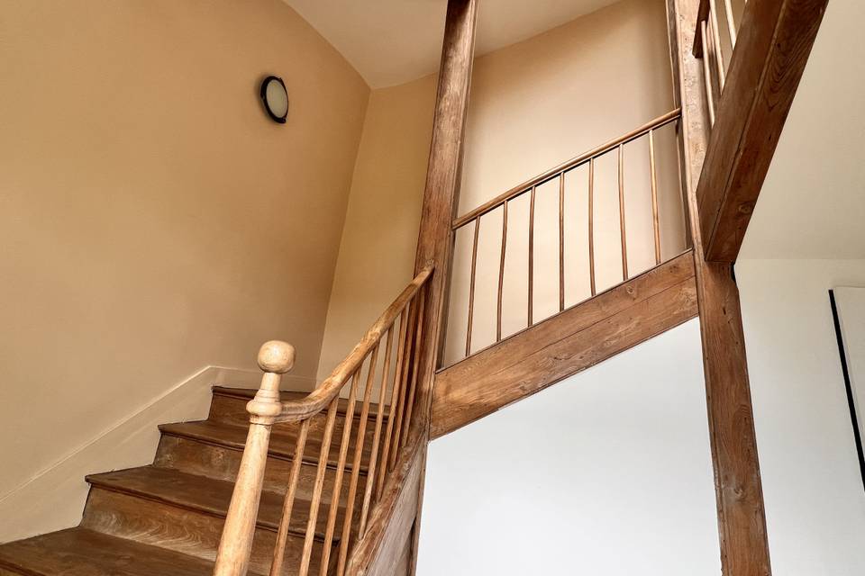 Escalier du manoir