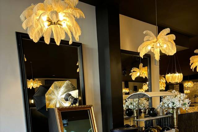 Miroir Photobooth (Cadre doré)