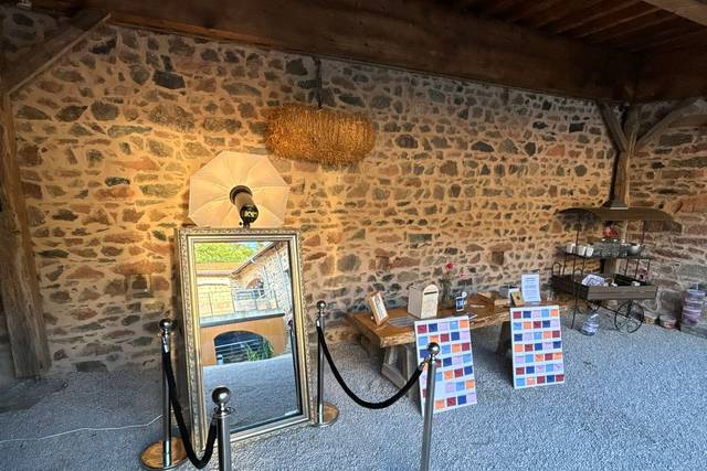 Miroir Photobooth (Cadre Arg)