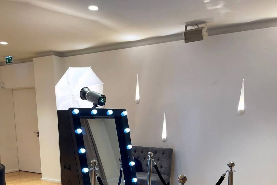 Miroir Photobooth (Cadre LED)