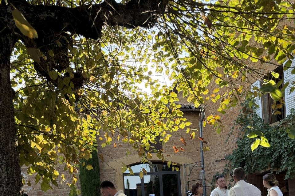 Cocktail Y&B en extérieur