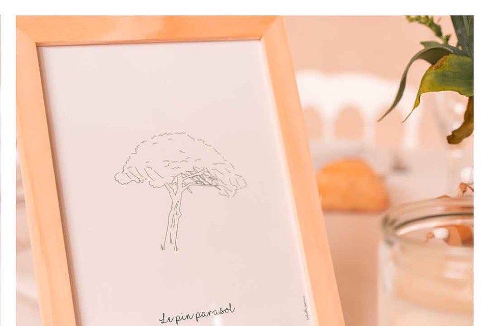 Table mariage papeterie