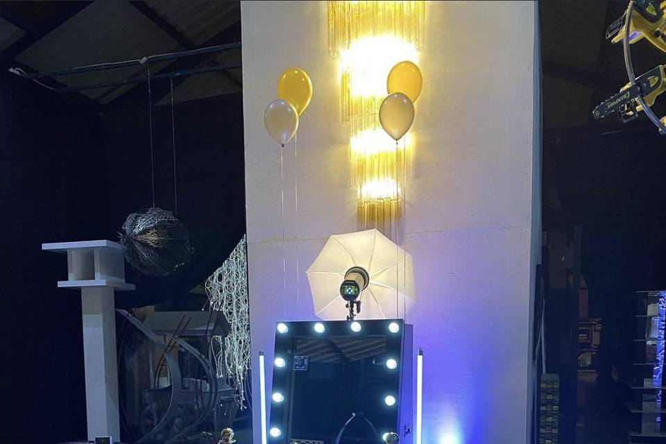 Miroir Photobooth (Cadre LED)