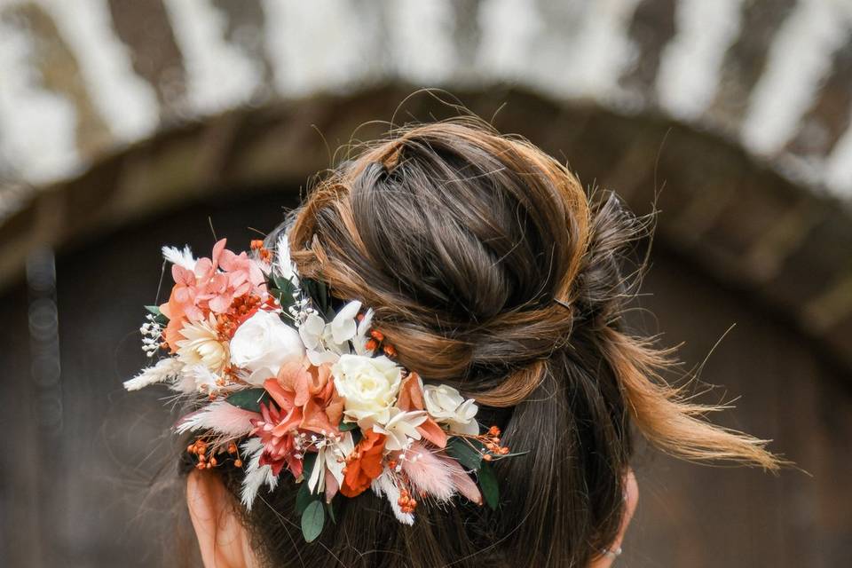 Chignon bohème