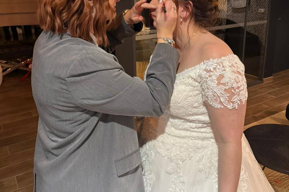 Retouches maquillage