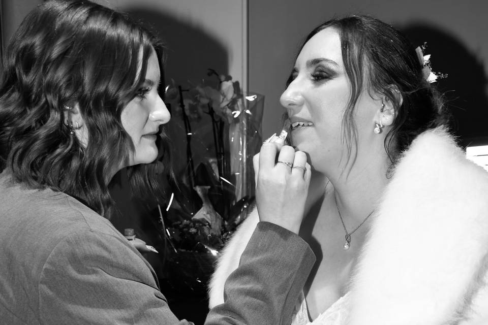 Retouches maquillage