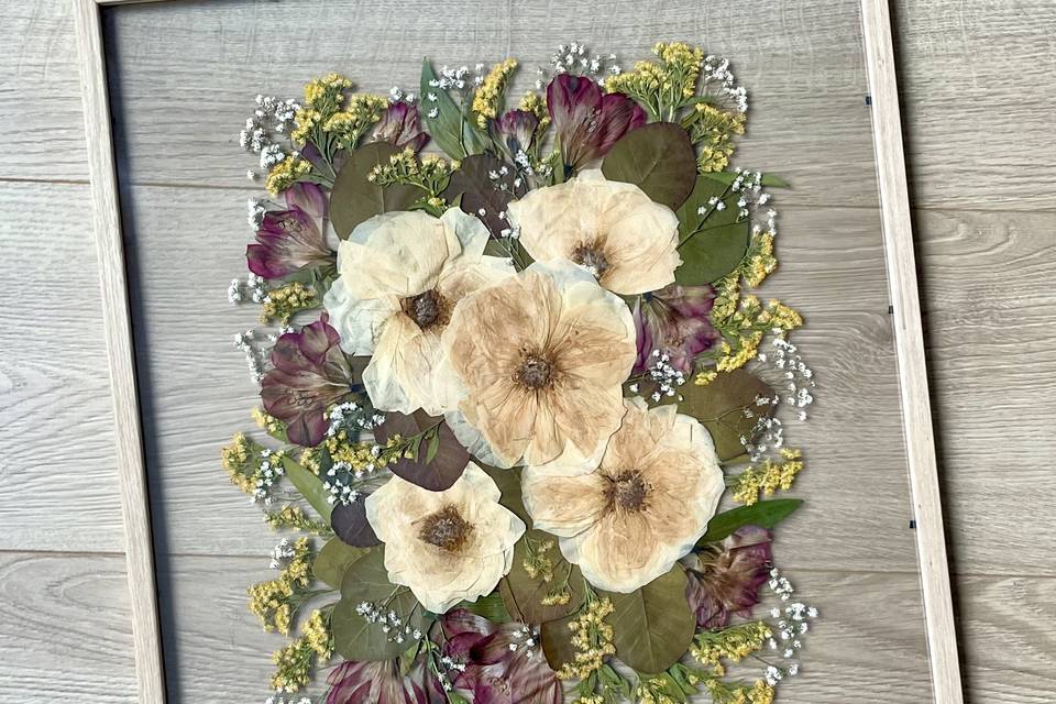 Preserver un bouquet de mariée