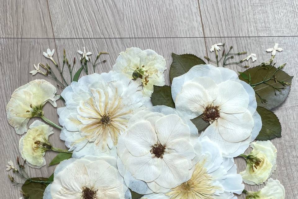 Souvenir mariage floral