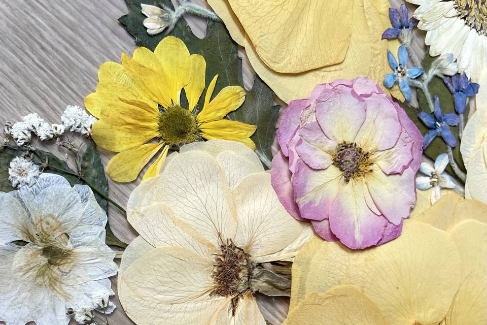 Preserver fleurs de mariage