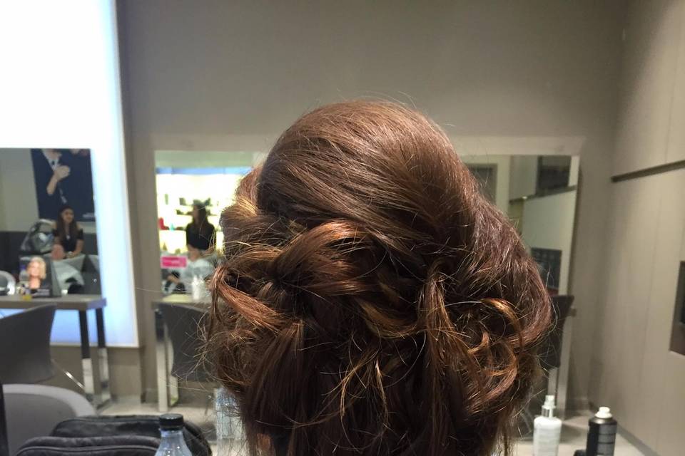 Chignon bohème