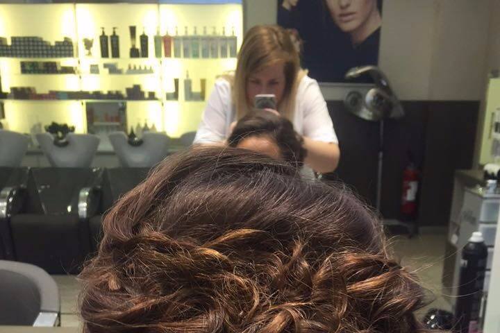 Chignon invitée