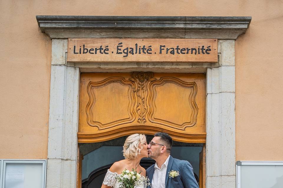 Sortie de Mairie