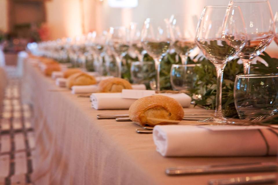 Décoration de table de mariage