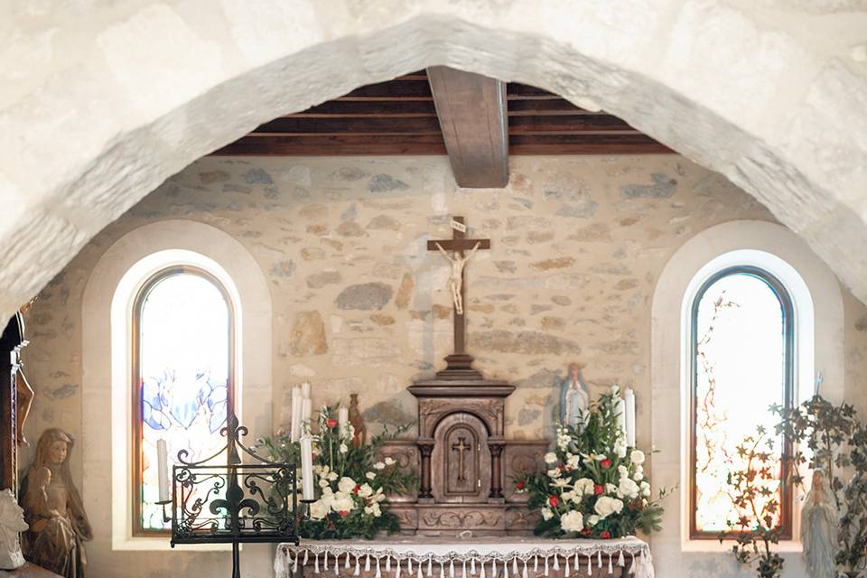 Intérieur de notre chapelle