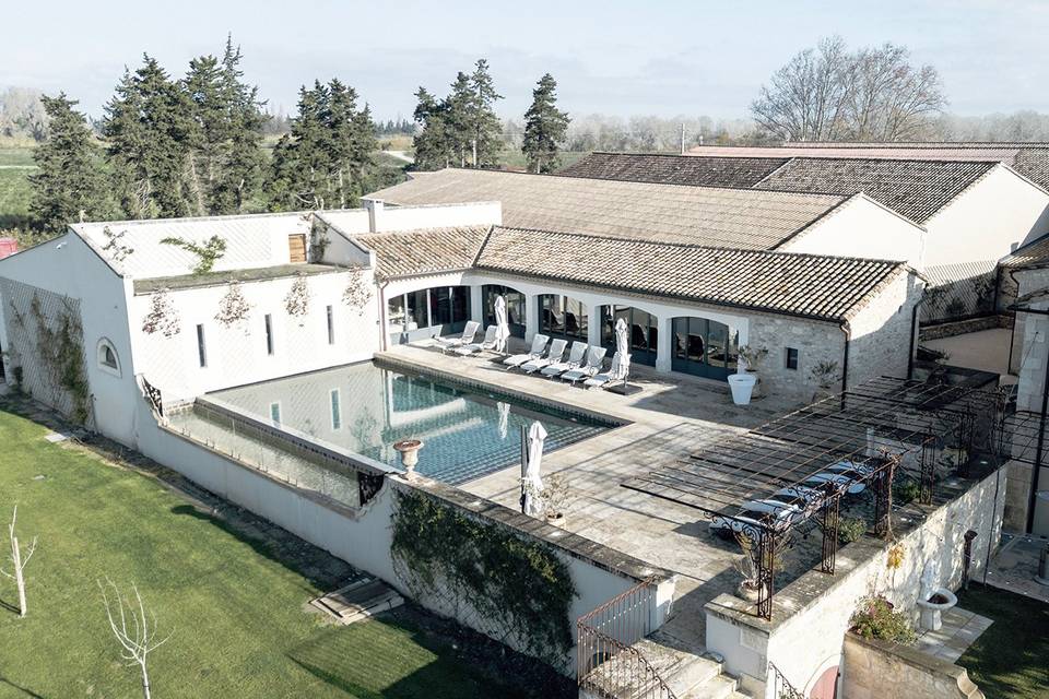Notre piscine à débordement