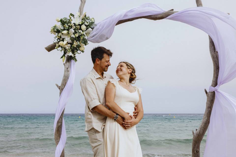 Mariage à l'Ecrin au Lavandou