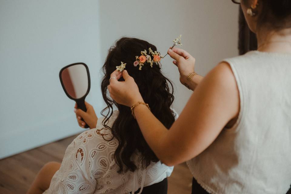 Coiffure et maquillage