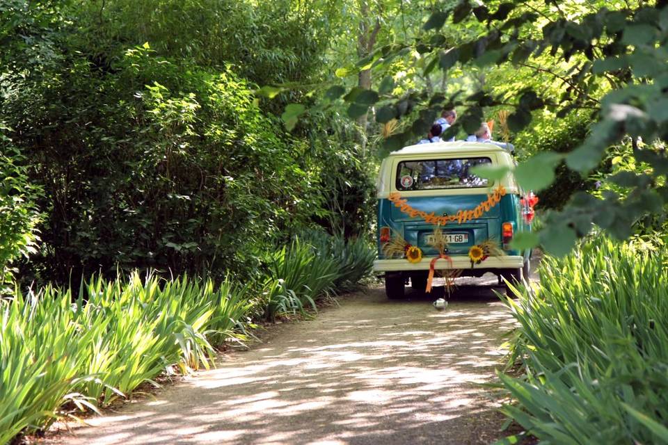 Combi voiture du marié