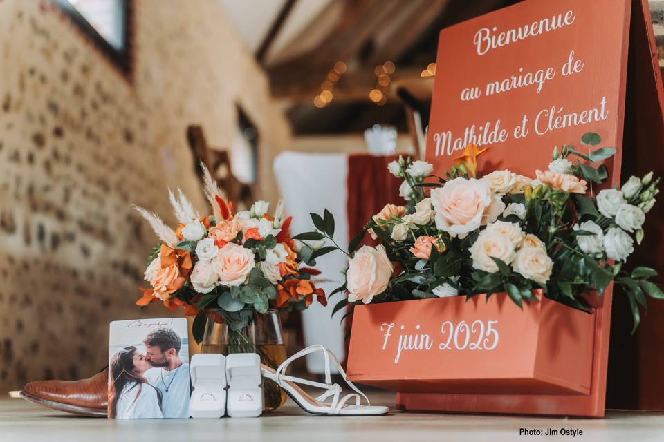 Panneau bienvenue