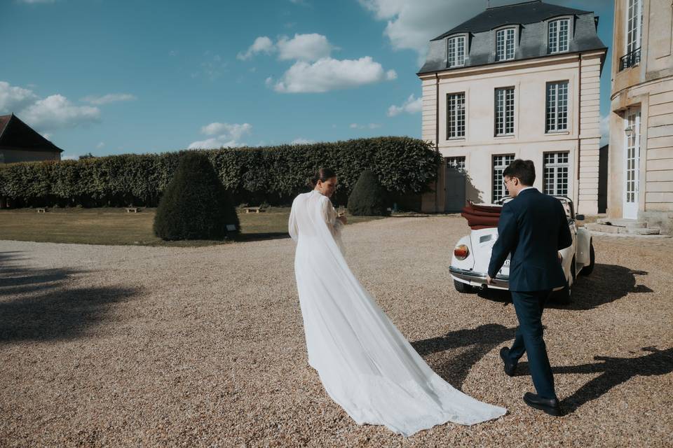 Mariée à Paris