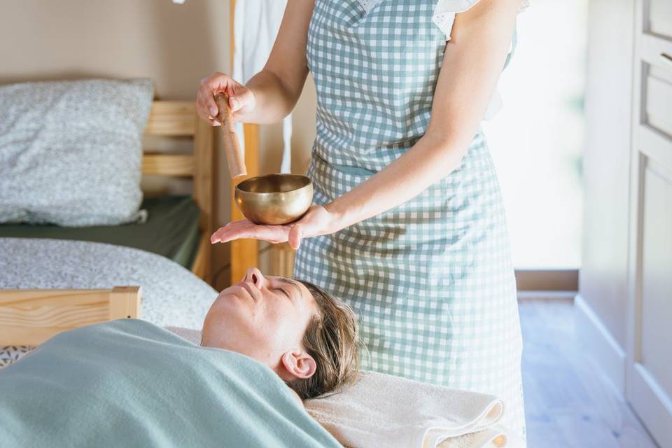 Massage le matin du mariage
