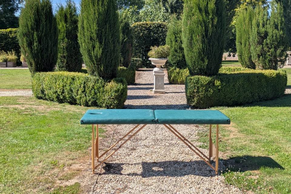 Bar à reflexologie plantaire