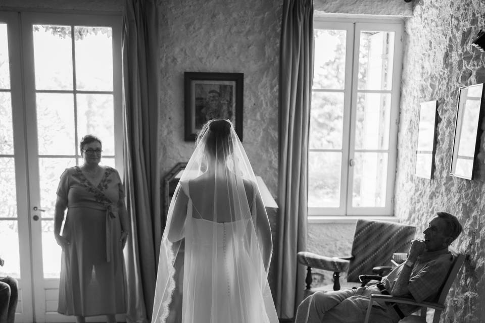 Préparatif mariée