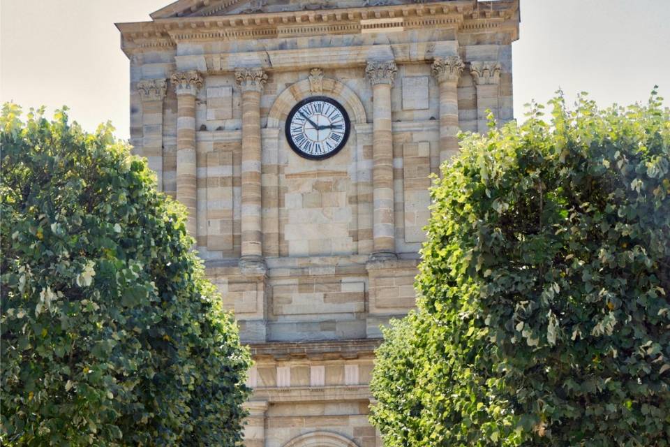 L'entrée des mariés à l'église