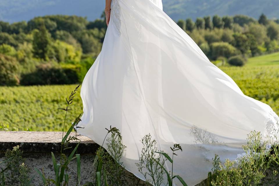 Portrait de la mariée