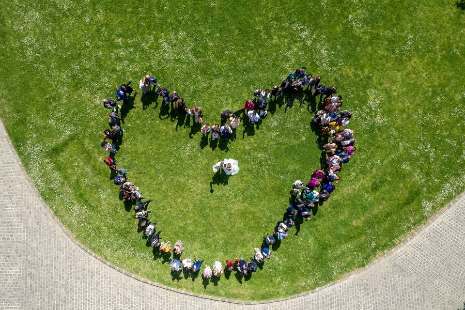 Coeur vu du ciel