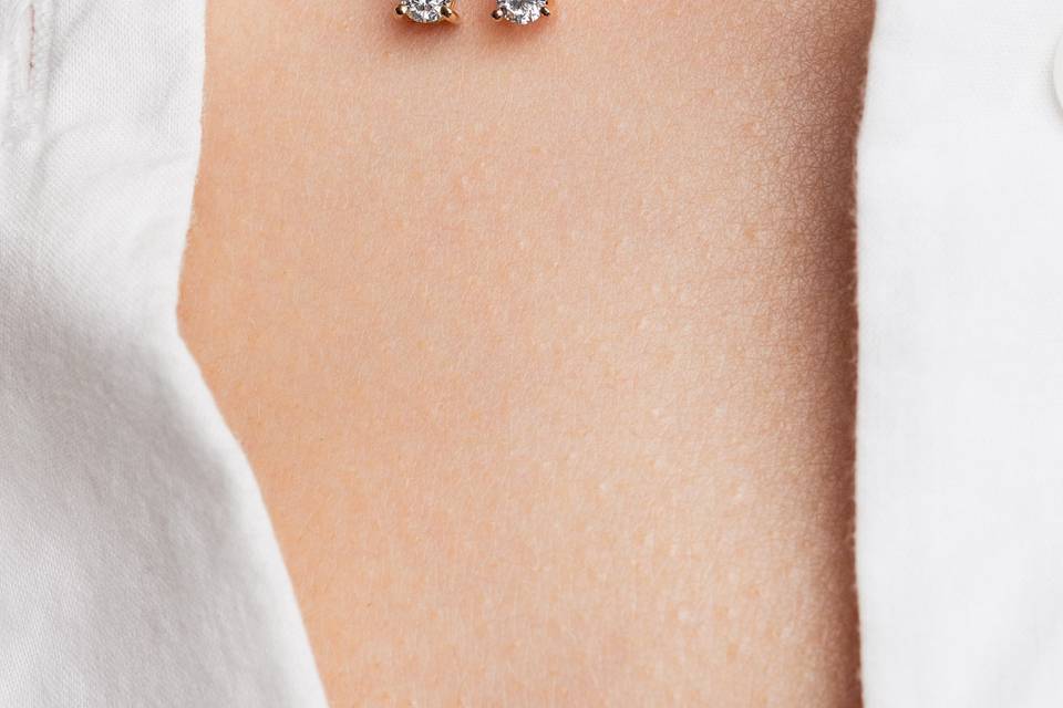 Colliers diamants en or