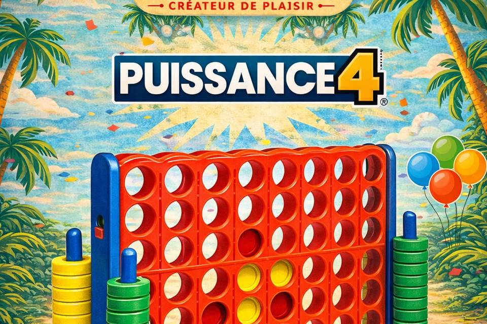 Puissance 4 géant