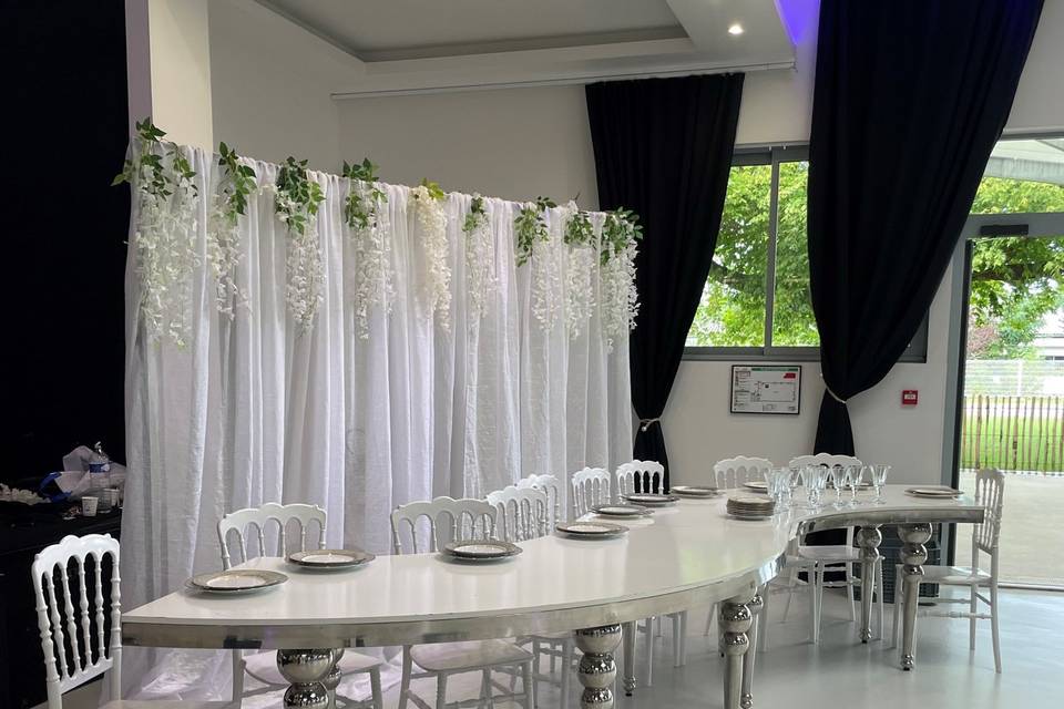 Table des mariés