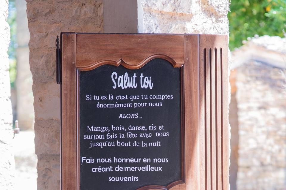Panneau en location