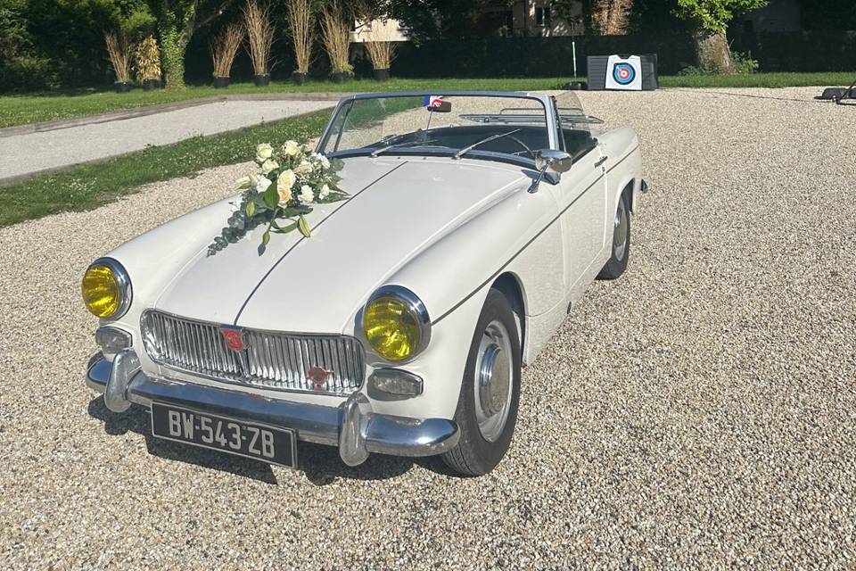 Voiture mariés