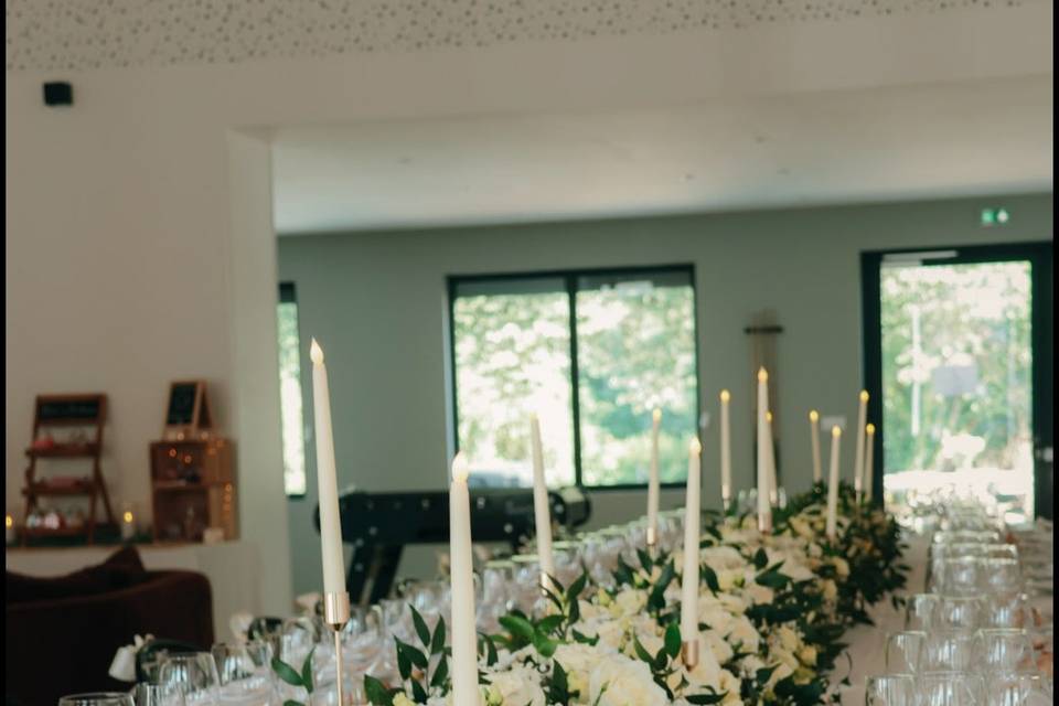 Décoration chemin de table