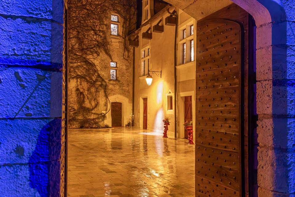 Portes d'entrée du château