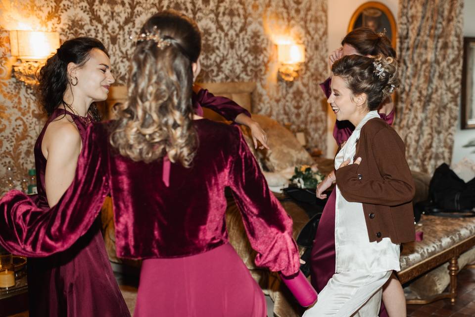 Préparation mariée