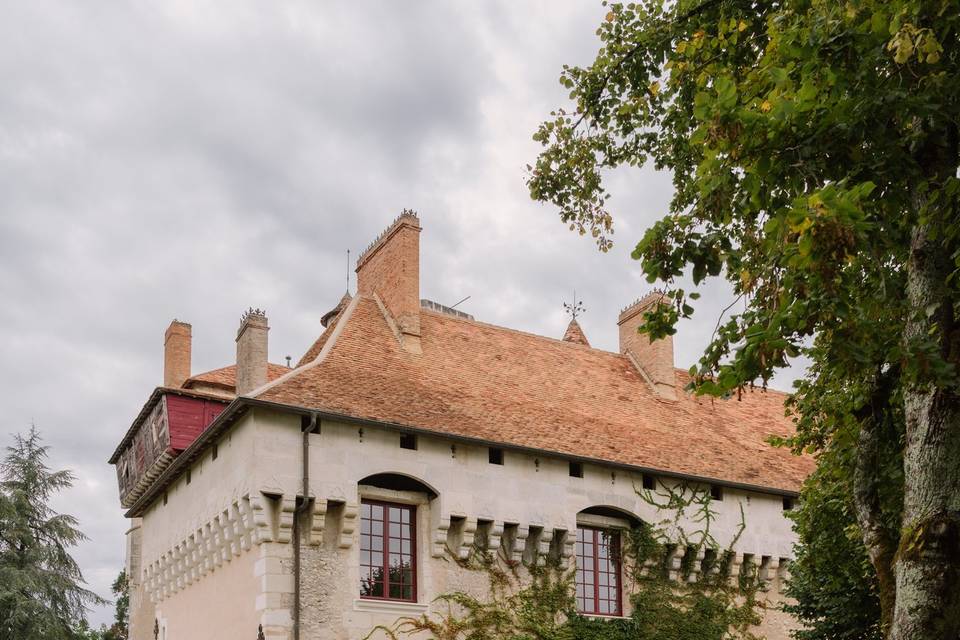 Facade chateau