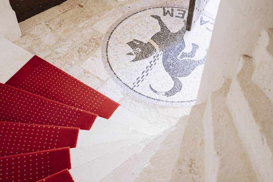 Escalier chateau