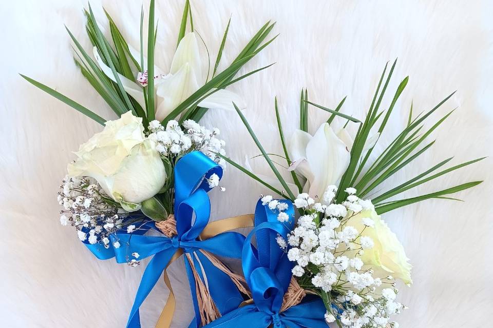 Bouts de chaise mariés