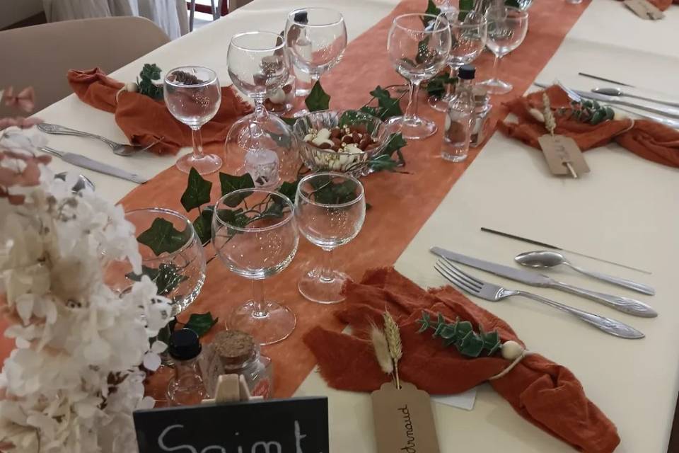 Mariage thème des vins