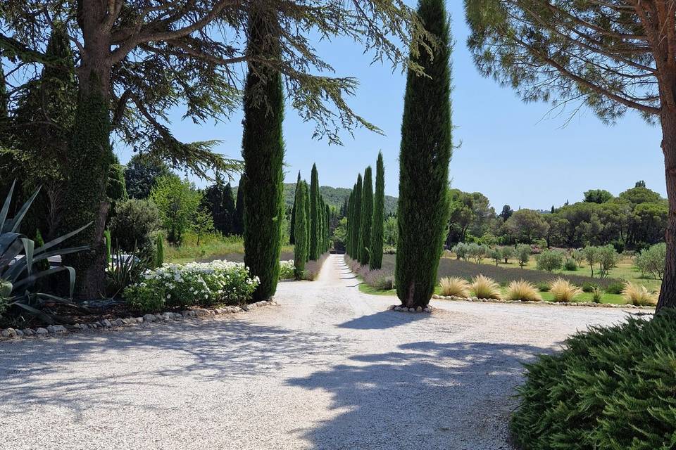 Lieu de réception en provence