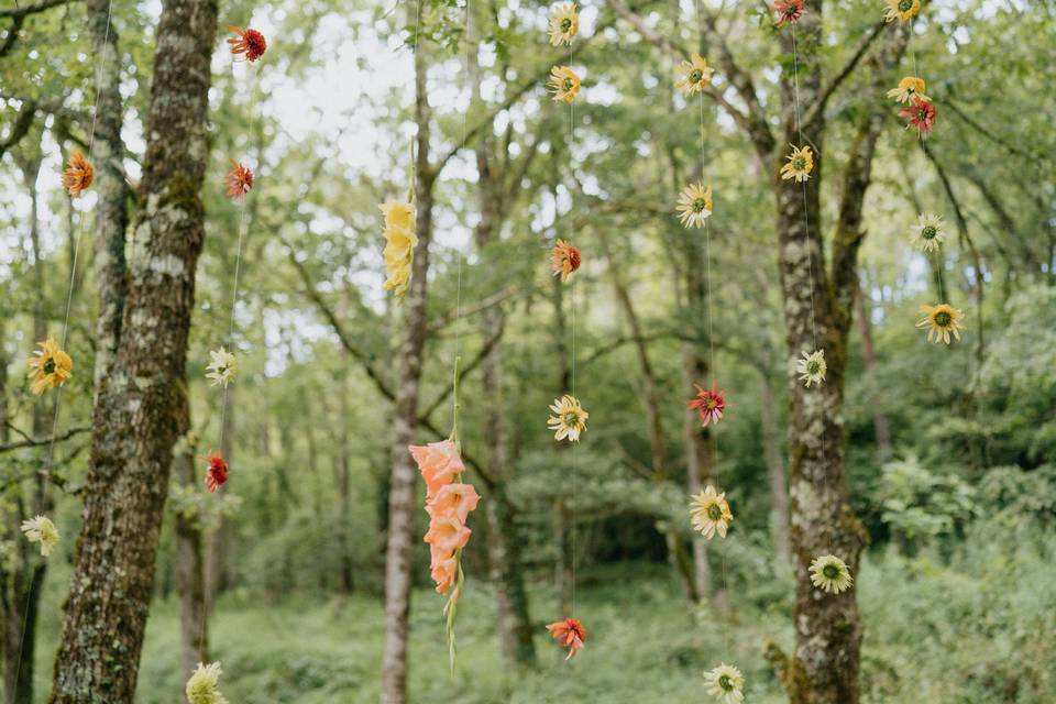 Guirlandes florales