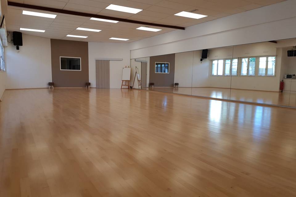 120 m2 d'espace pour danser