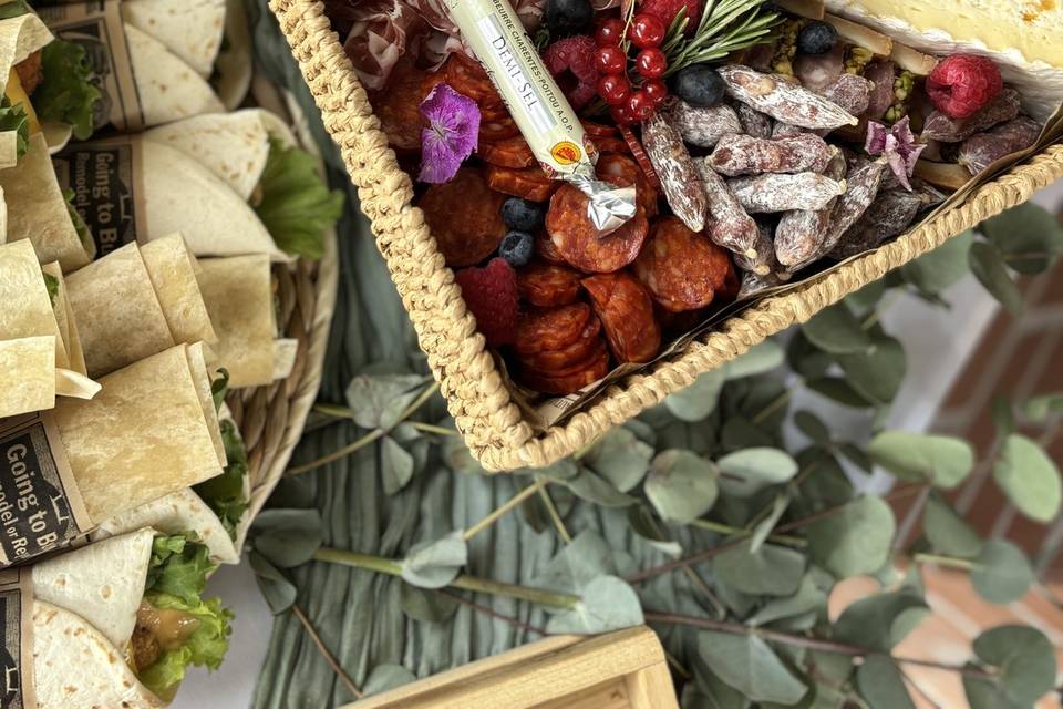Plateau charcuterie fromage