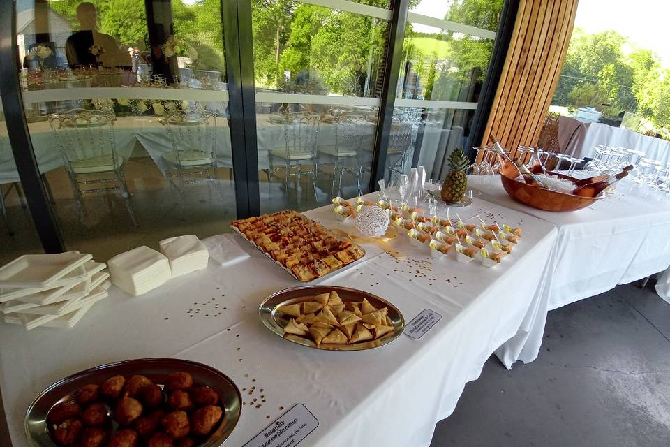 Buffet vin d'honneur