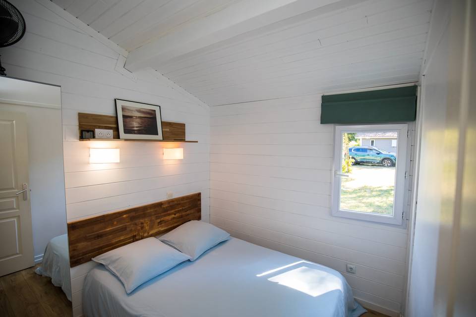 Cabane de l'étang chambre