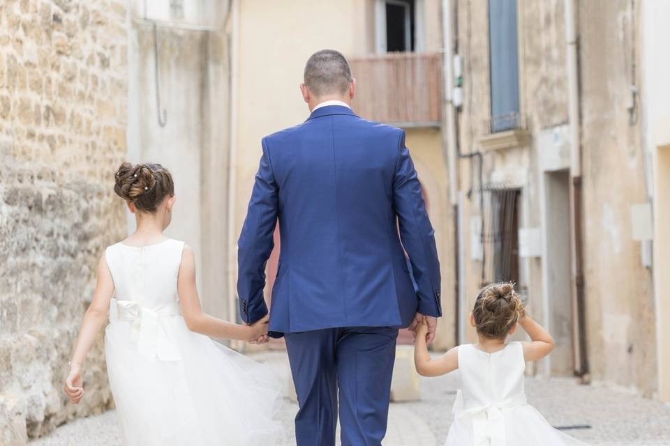 Photo famille mariage