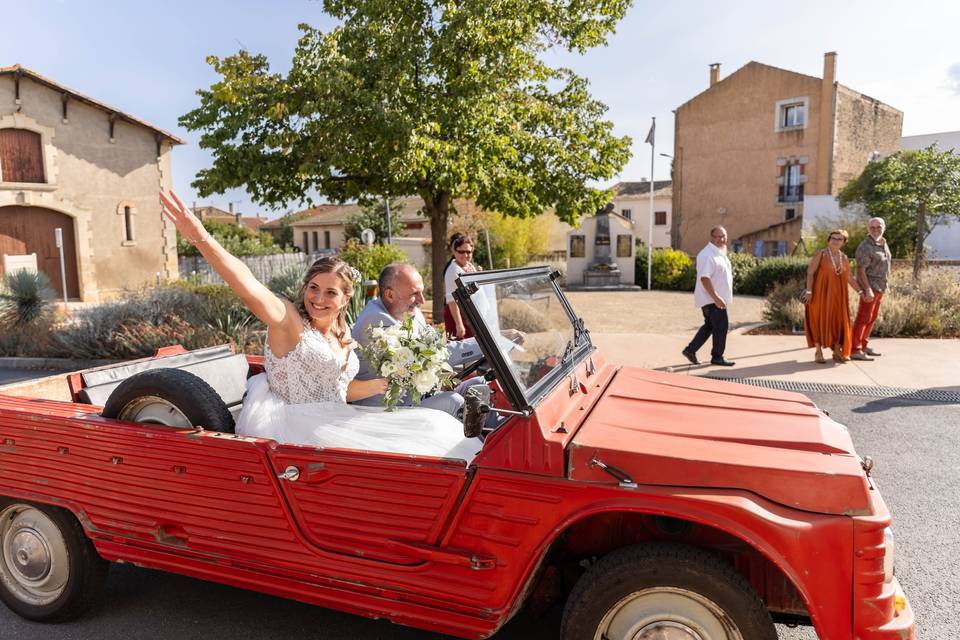 Sortie mariage
